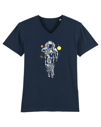 Astronaut Bicycle Galaxy Ride French Navy