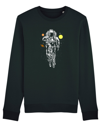 Astronaut Bicycle Galaxy Ride Black