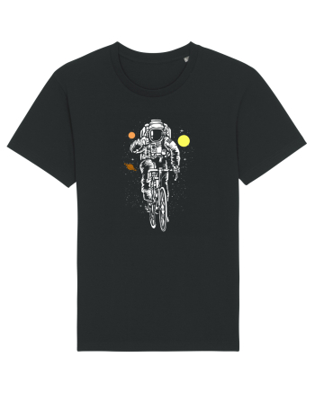 Astronaut Bicycle Galaxy Ride Black