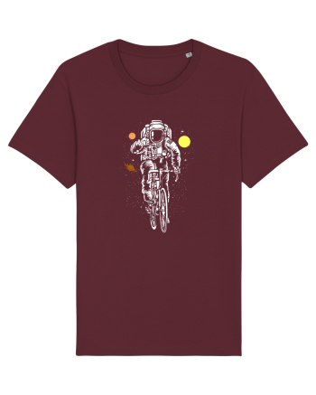Astronaut Bicycle Galaxy Ride Burgundy
