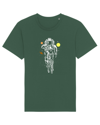 Astronaut Bicycle Galaxy Ride Bottle Green