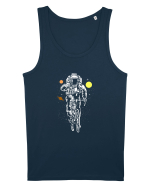Astronaut Bicycle Galaxy Ride Maiou Bărbat Runs