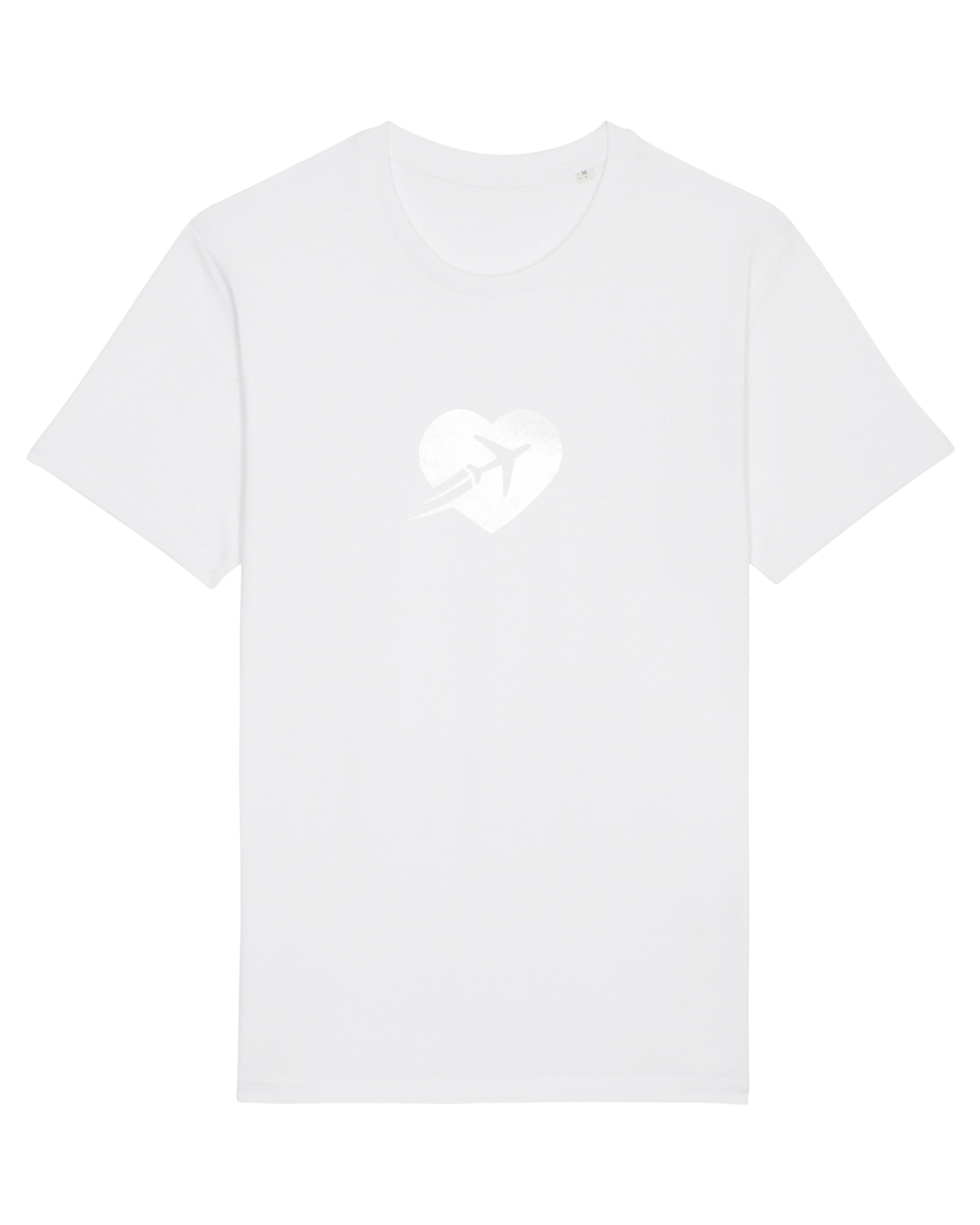 Tricou mânecă scurtă Unisex Rocker White