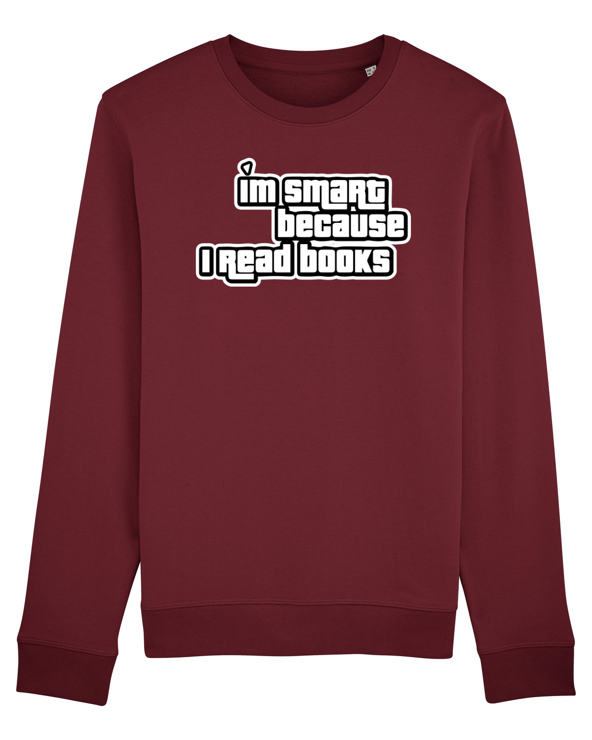 Bluză mânecă lungă Unisex Rise Burgundy