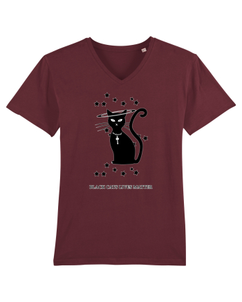 pisica neagra Burgundy