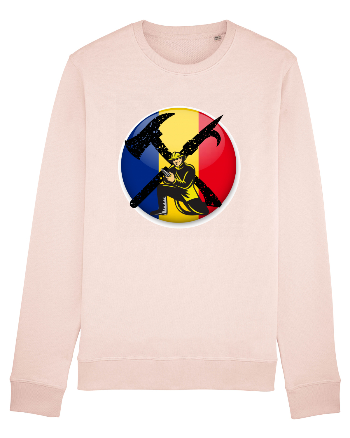Bluză mânecă lungă Unisex Rise Candy Pink