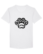 Dogs Lover Tricou mânecă scurtă guler larg Bărbat Skater