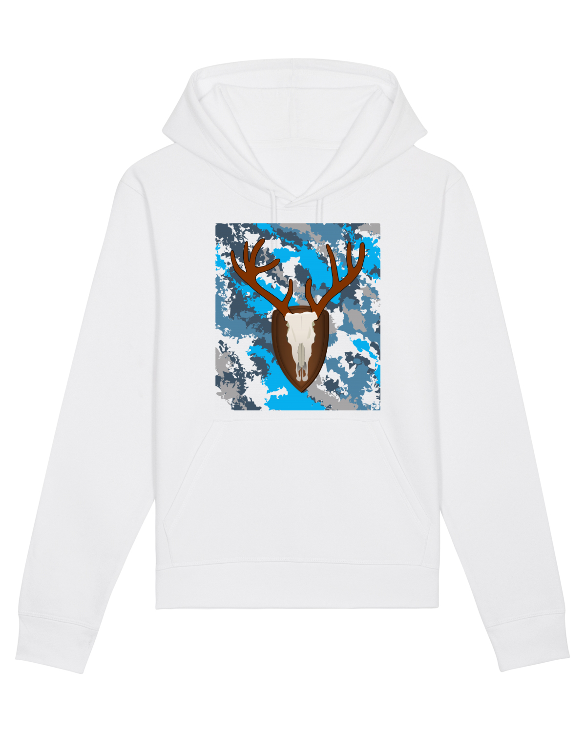 Hanorac Unisex Drummer White