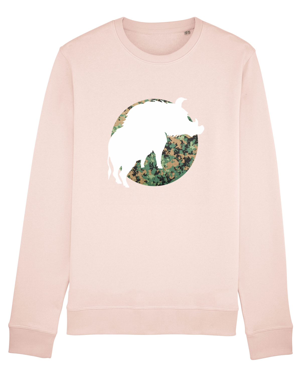 Bluză mânecă lungă Unisex Rise Candy Pink