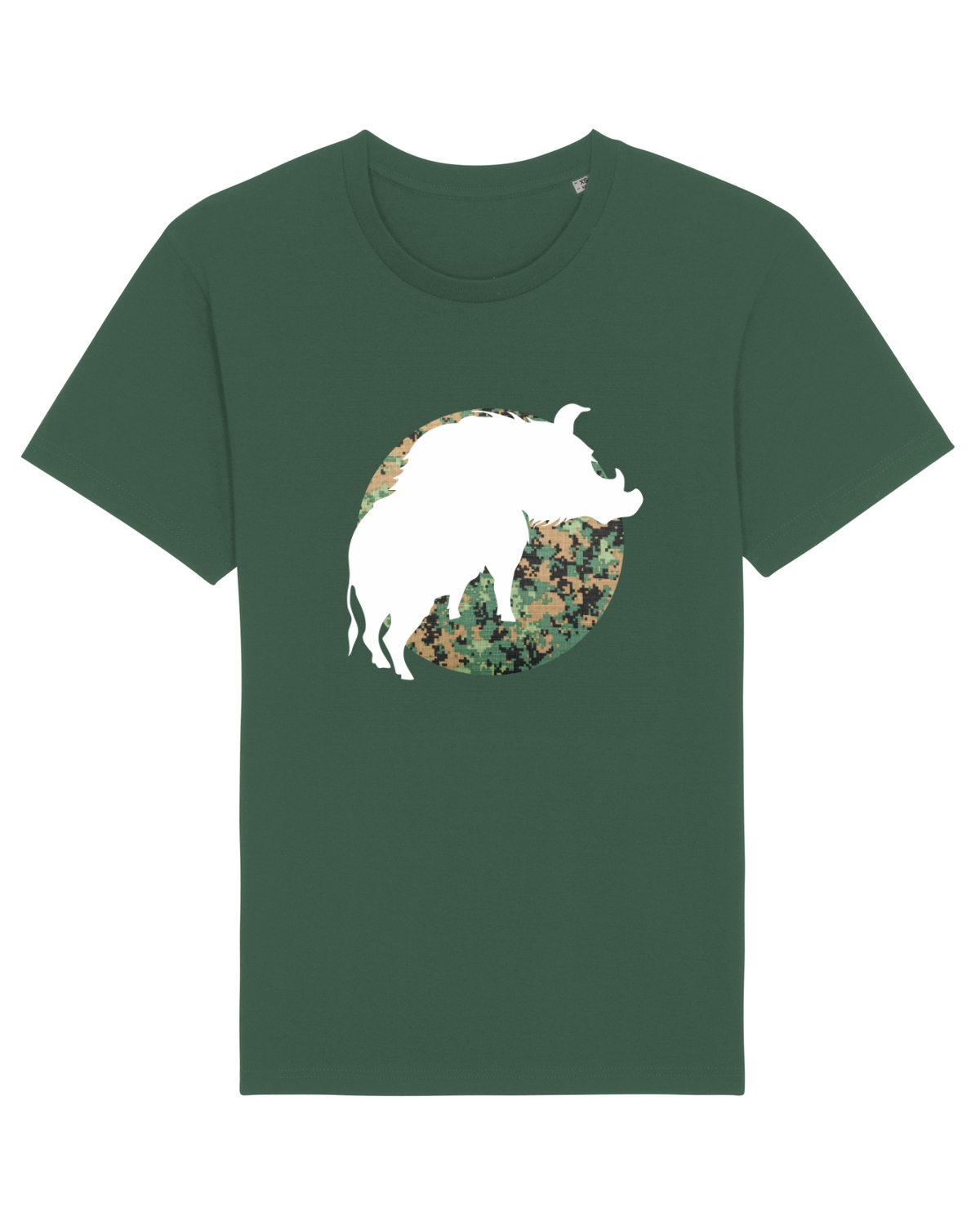 Tricou mânecă scurtă Unisex Rocker Bottle Green