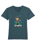 Vanator 6 Tricou mânecă scurtă guler V Bărbat Presenter