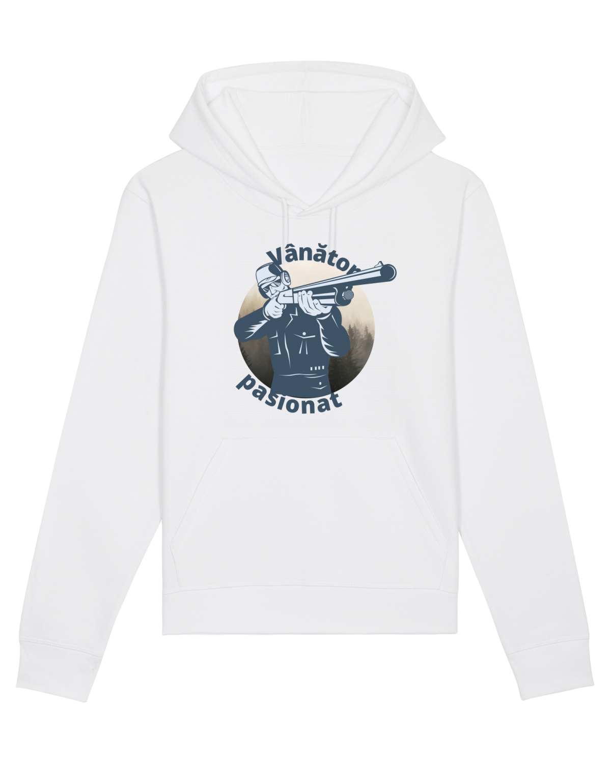 Hanorac Unisex Drummer White
