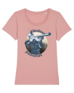 Vanator 7 Tricou mânecă scurtă guler larg fitted Damă Expresser