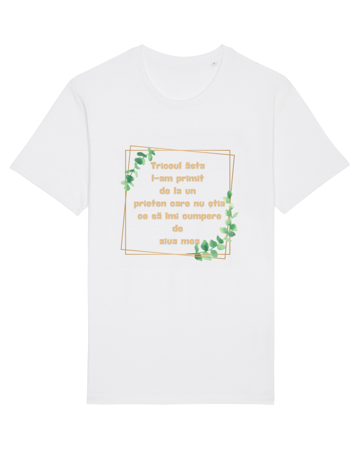Tricou mânecă scurtă Unisex Rocker White