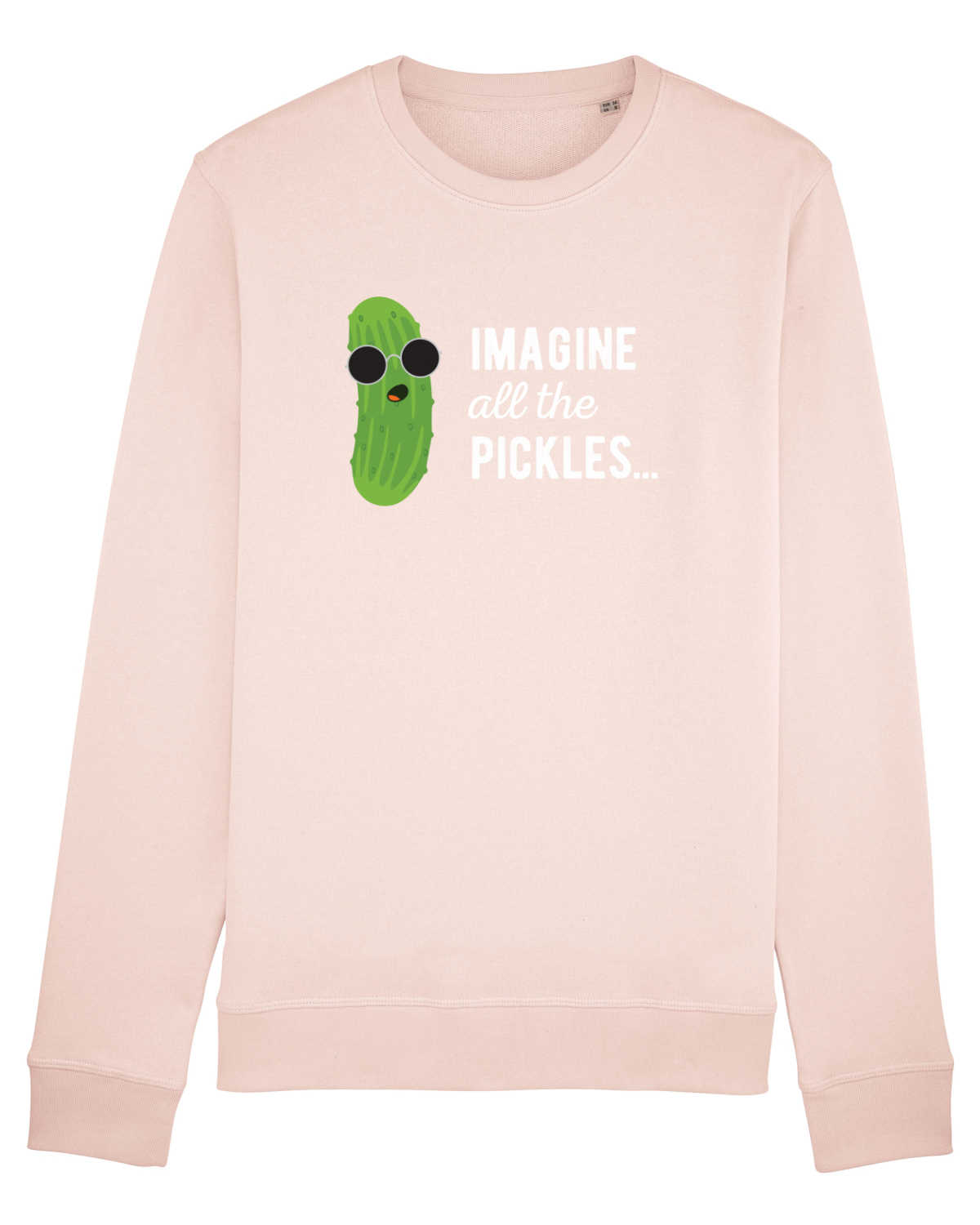 Bluză mânecă lungă Unisex Rise Candy Pink