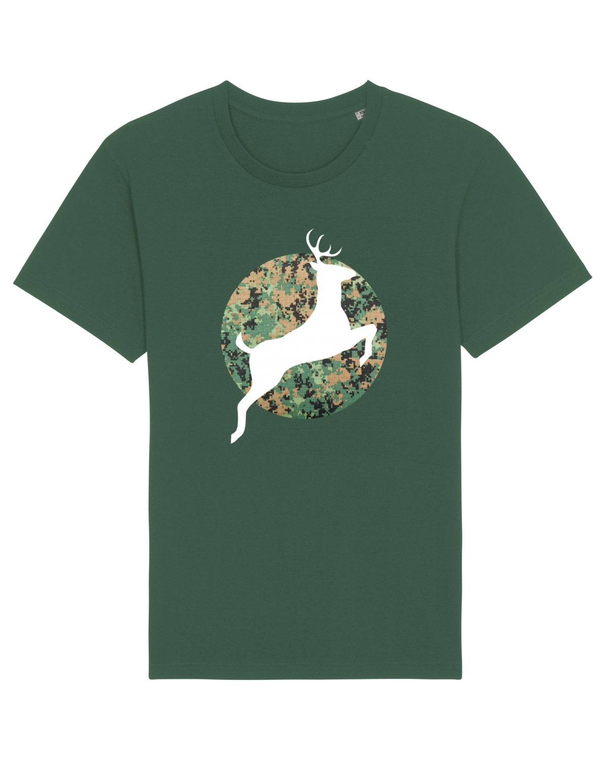 Tricou mânecă scurtă Unisex Rocker Bottle Green