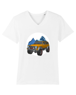 Off Road lover Tricou mânecă scurtă guler V Bărbat Presenter
