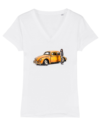  Volkswagen Beetle White