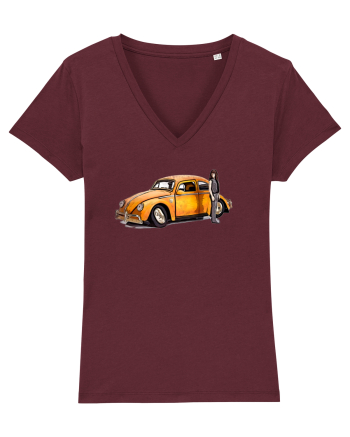  Volkswagen Beetle Burgundy