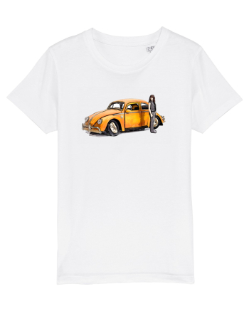  Volkswagen Beetle White