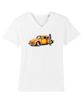  Volkswagen Beetle White