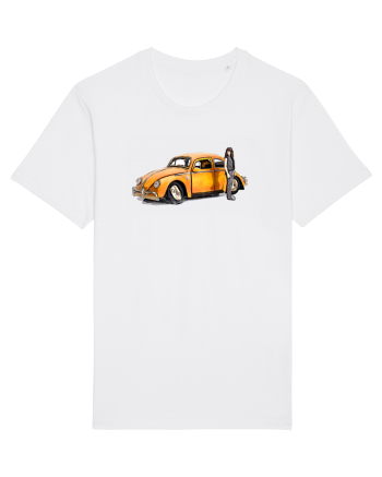  Volkswagen Beetle White