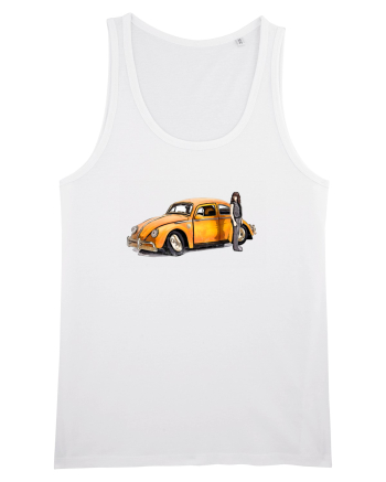  Volkswagen Beetle White