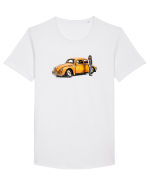  Volkswagen Beetle Tricou mânecă scurtă guler larg Bărbat Skater