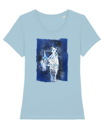 Cântărețul de Jazz Sky Blue