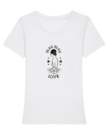 Blah Blah Love White