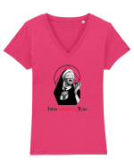 Maicuta Vampir Tricou mânecă scurtă guler V Damă Evoker