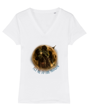 Fly me to the Moon White