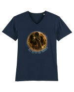 Fly me to the Moon Tricou mânecă scurtă guler V Bărbat Presenter