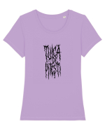 Țuică de Pitești Tricou mânecă scurtă guler larg fitted Damă Expresser