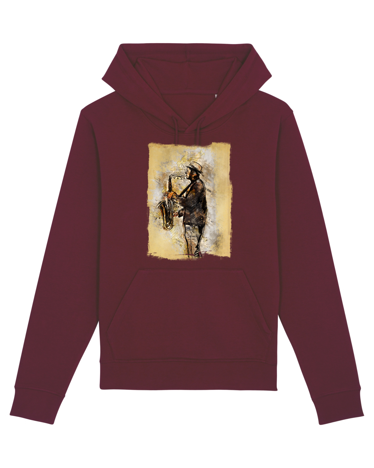 Hanorac Unisex Drummer Burgundy