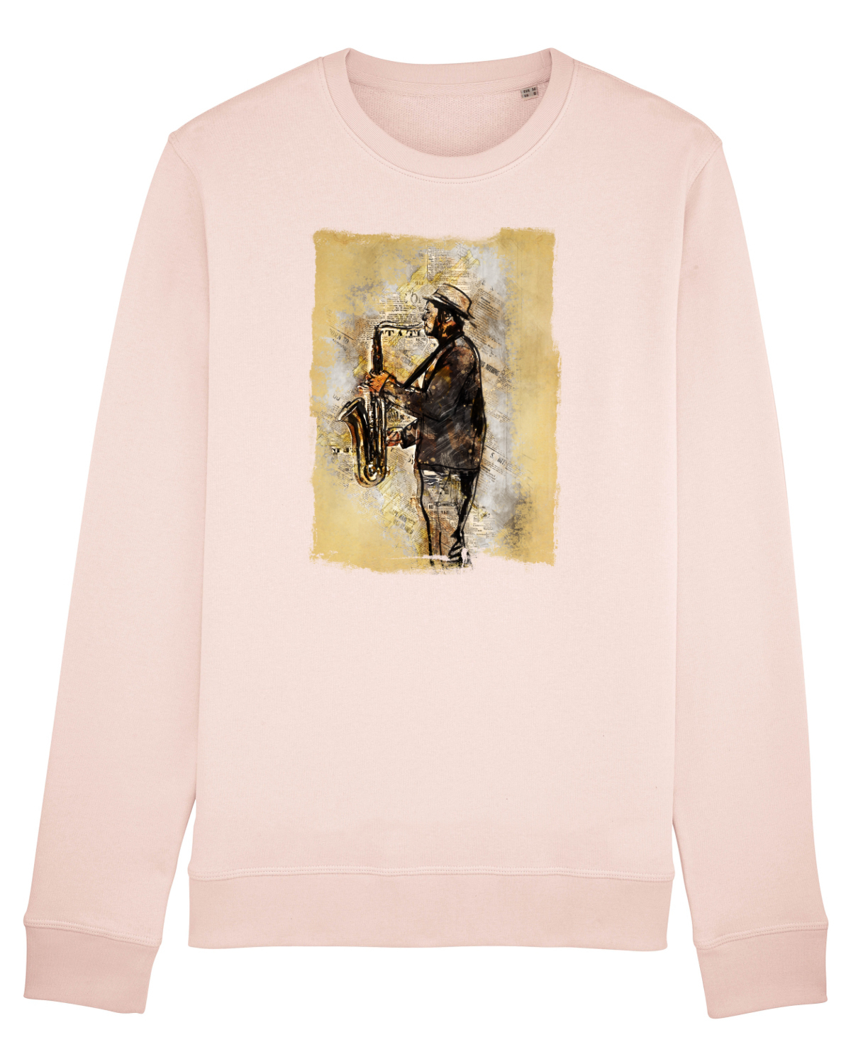 Bluză mânecă lungă Unisex Rise Candy Pink