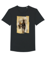 Cântărețul de Jazz Tricou mânecă scurtă guler larg Bărbat Skater
