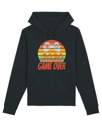 Game Over 2020 Retro Sunset Black