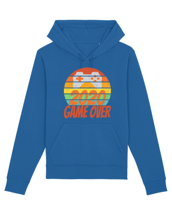 Game Over 2020 Retro Sunset Royal Blue