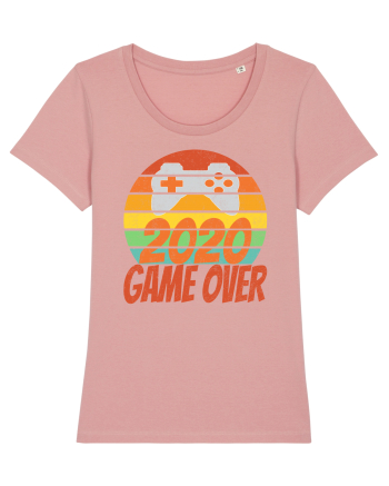 Game Over 2020 Retro Sunset Canyon Pink