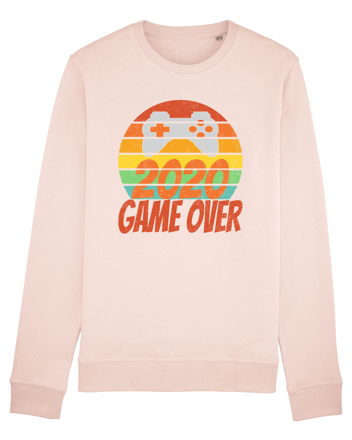 Bluză mânecă lungă Unisex Rise Candy Pink