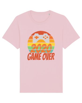 Game Over 2020 Retro Sunset Cotton Pink