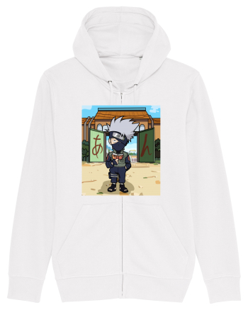 NARUTO - Kakashi in Konoha (chibi style) White