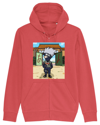 NARUTO - Kakashi in Konoha (chibi style) Carmine Red