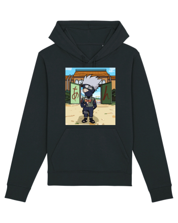NARUTO - Kakashi in Konoha (chibi style) Black