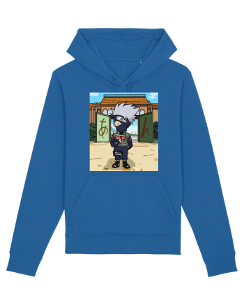 NARUTO - Kakashi in Konoha (chibi style) Royal Blue