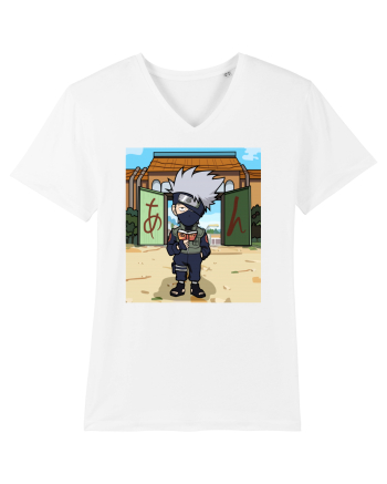 NARUTO - Kakashi in Konoha (chibi style) White