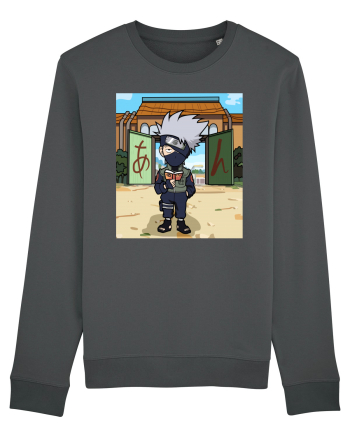 NARUTO - Kakashi in Konoha (chibi style) Anthracite