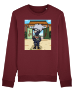 NARUTO - Kakashi in Konoha (chibi style) Bluză mânecă lungă Unisex Rise