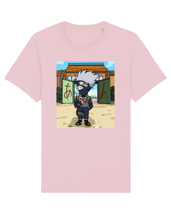 NARUTO - Kakashi in Konoha (chibi style) Cotton Pink